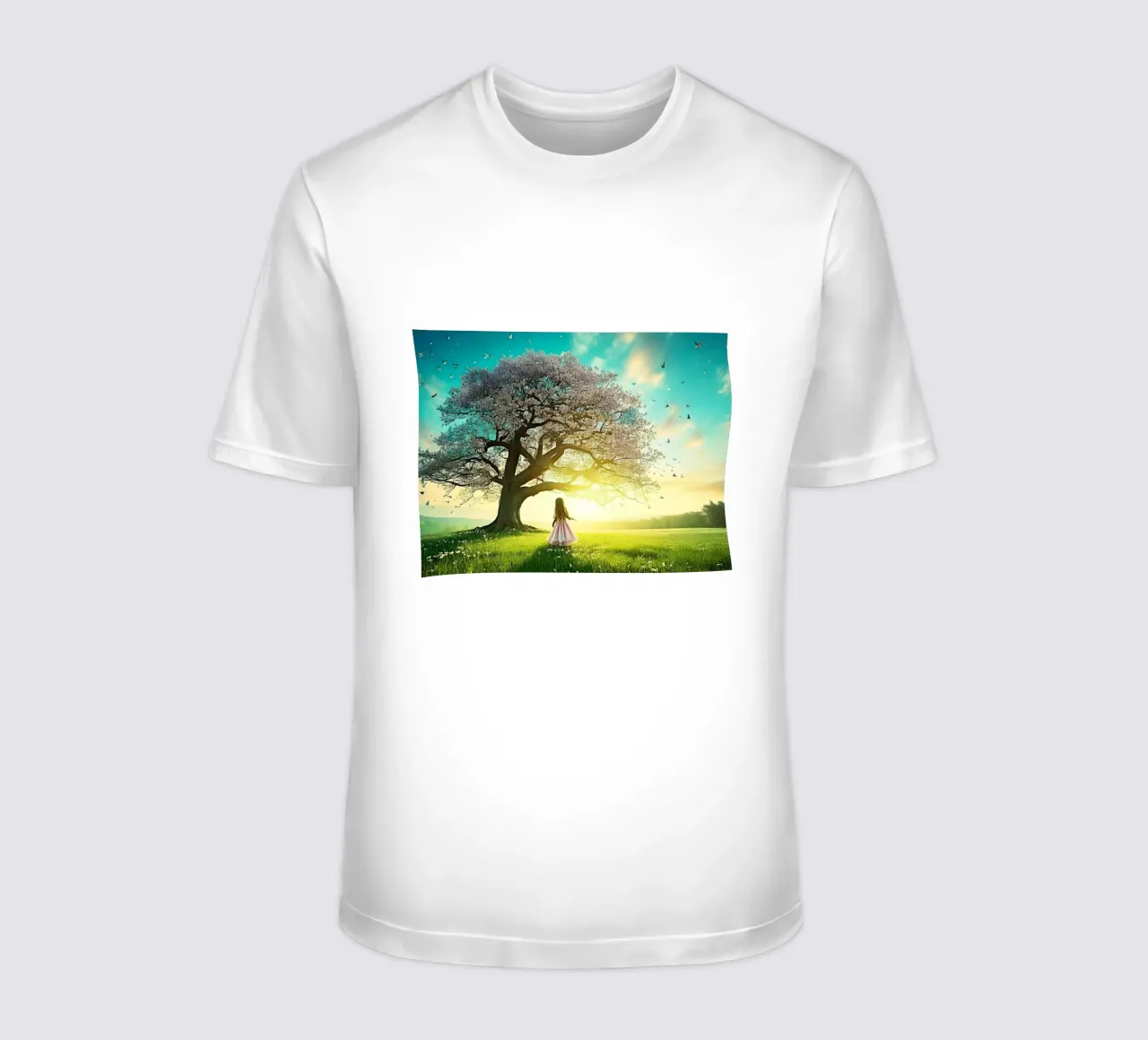 ALBERO MERAVIGLIOSO.Verde t-shirt da Thierry vobmann photography