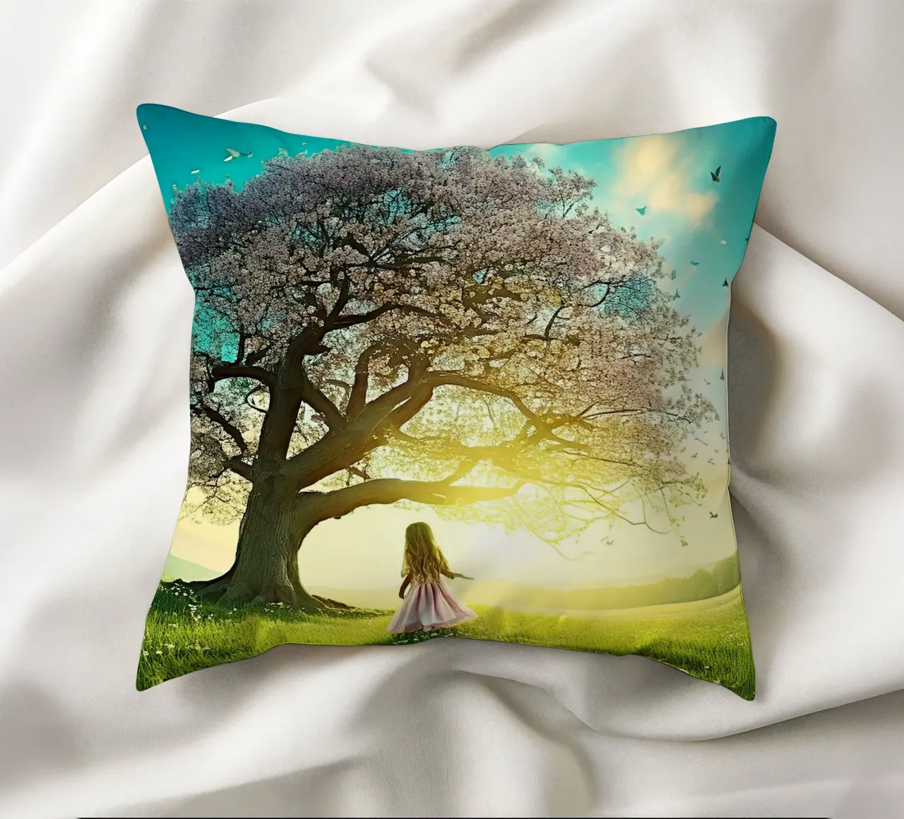 ALBERO MERAVIGLIOSO.Verde cuscino da Thierry vobmann photography