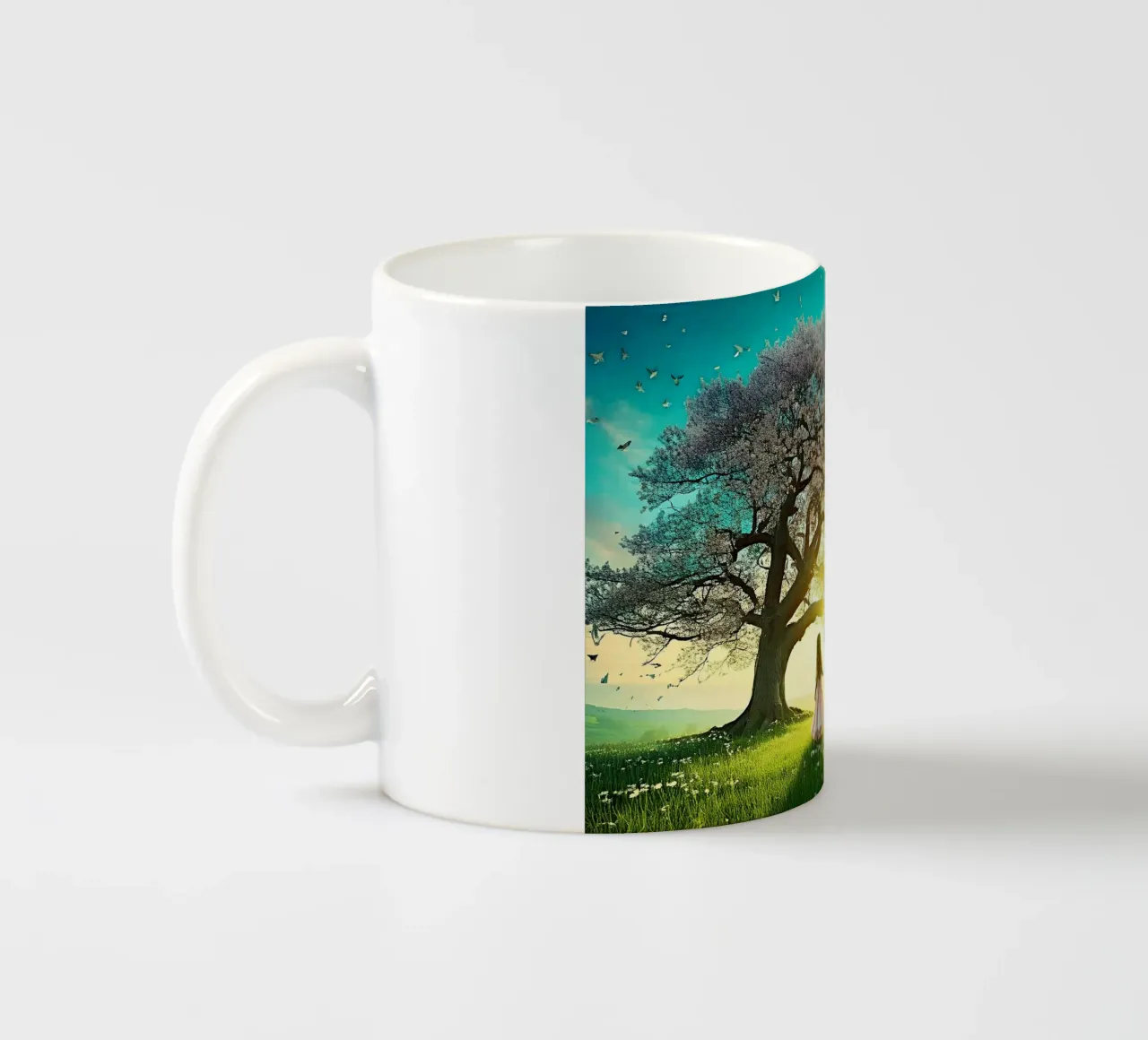 ALBERO MERAVIGLIOSO.Verde tazza in ceramica da Thierry vobmann photography