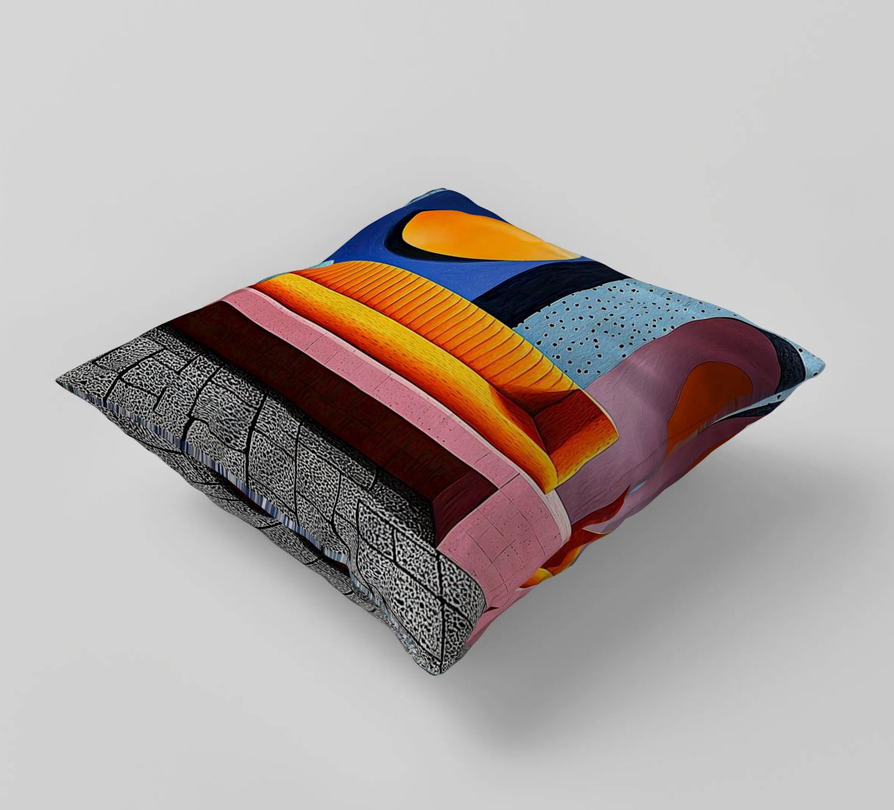 Surrealismo Architettura Design Geometria cuscino da Nikis Art Studio