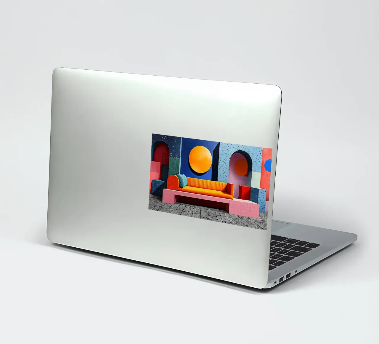 Surrealism Architecture Design Geometry sticker by Nikis Art Studio