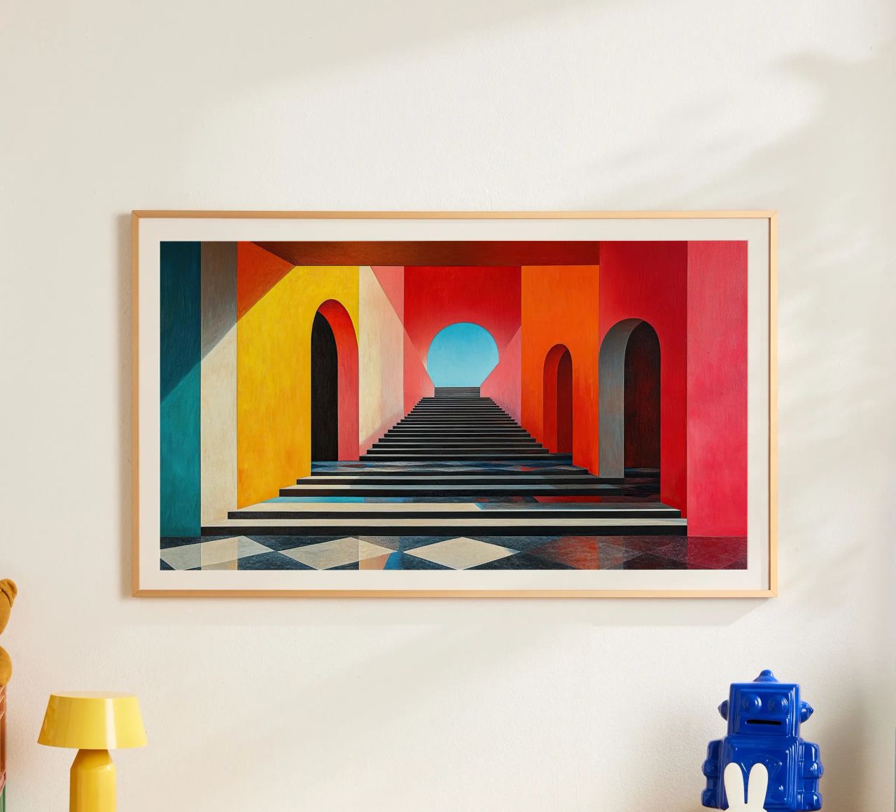 Surrealism Architecture Design Geometry hahnemühle by Nikis Art Studio