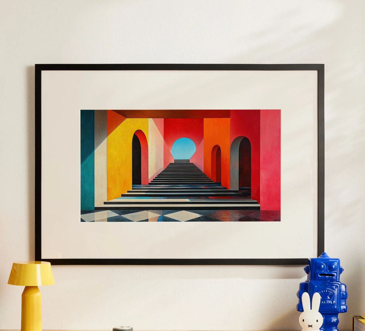 Surrealism Architecture Design Geometry hahnemühle by Nikis Art Studio