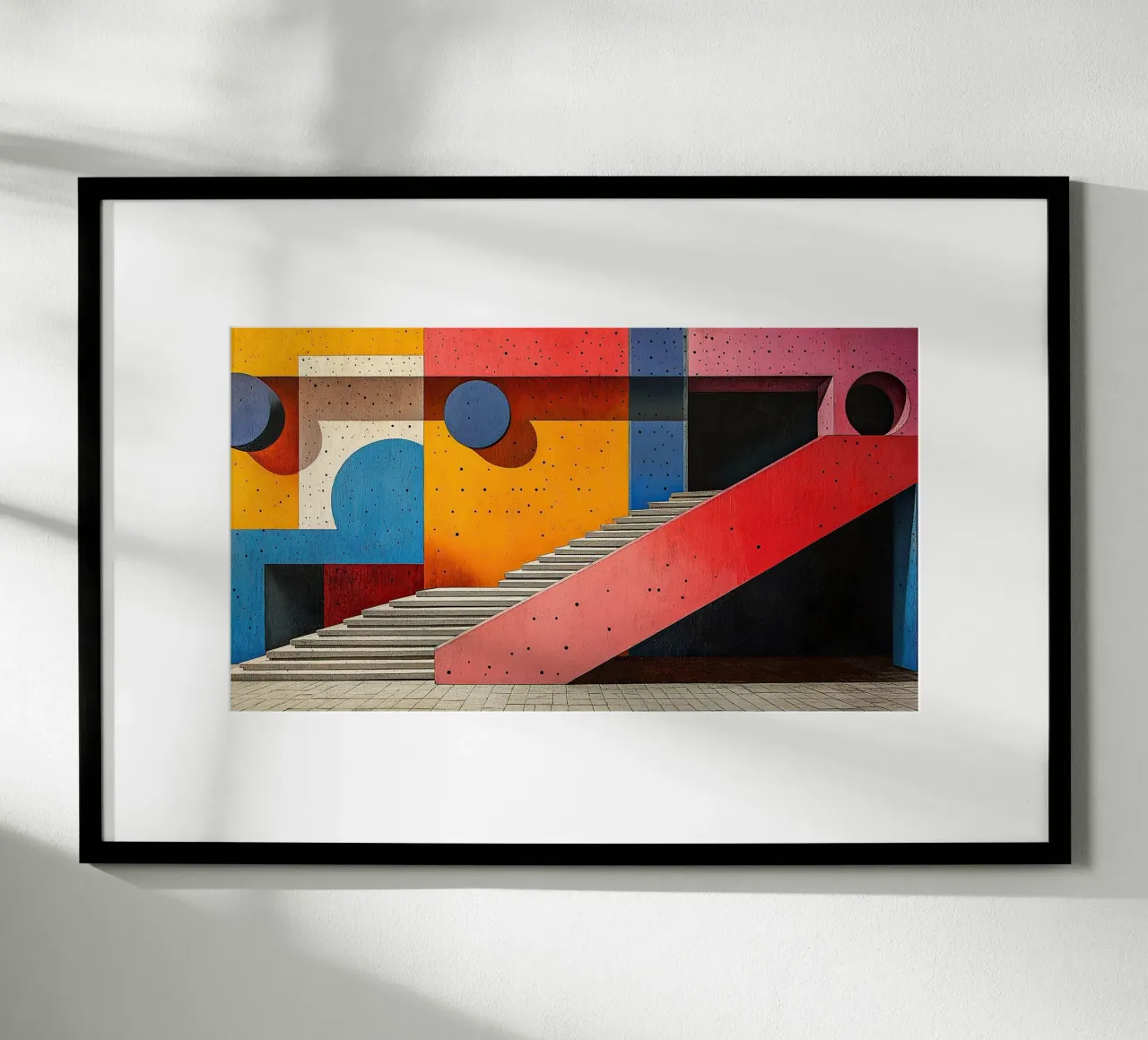 Surrealismo Architettura Design Geometria poster da Nikis Art Studio