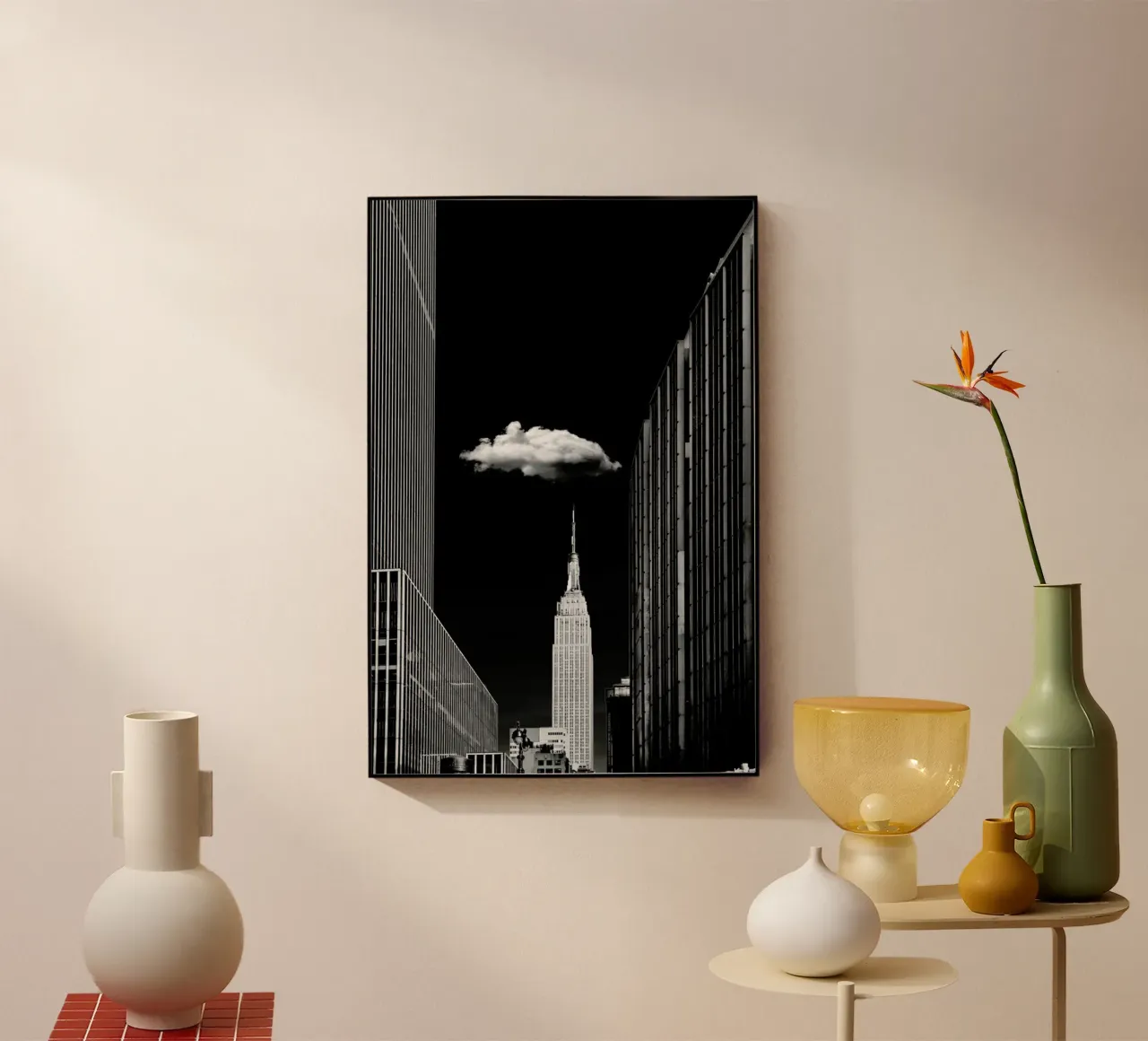 Single Cloud - Jackson Carvalho acrylic glass by Pictufy