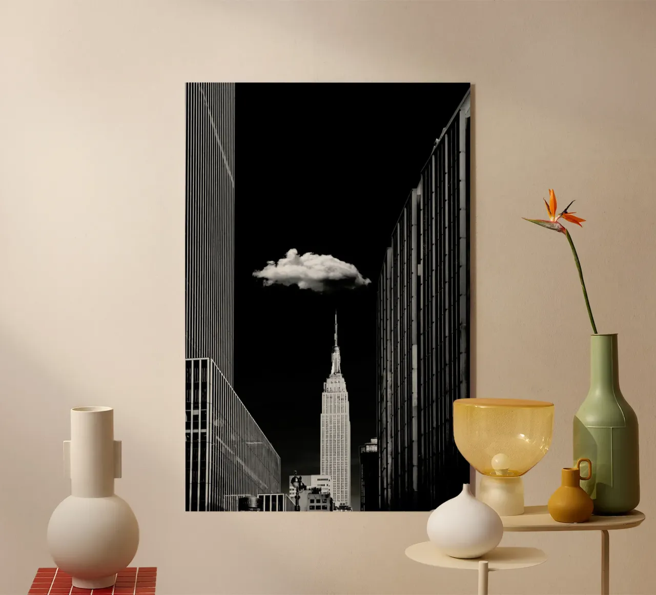 Single Cloud - Jackson Carvalho acrylic glass by Pictufy