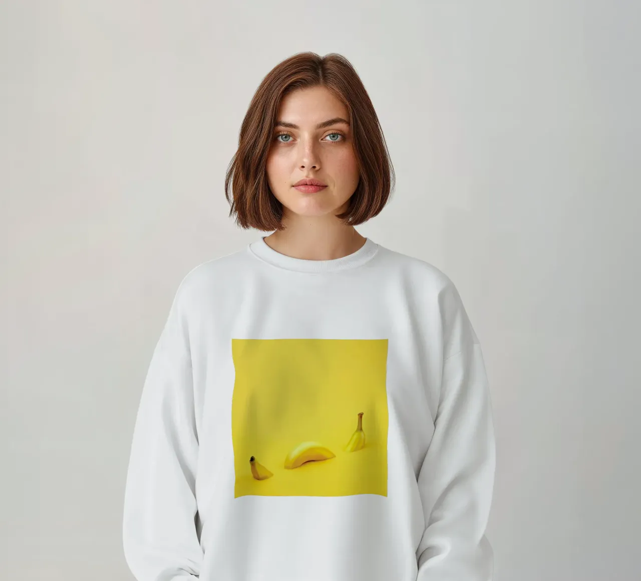 Loch Ness Banana sweatshirt van Juj Winn