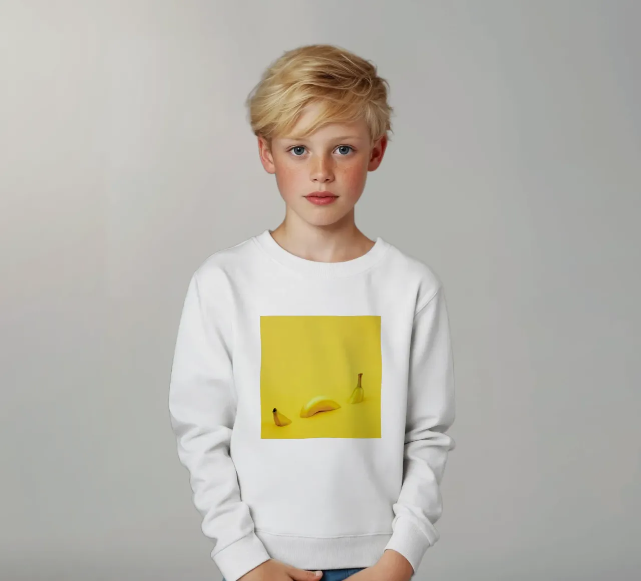 Loch Ness Banana felpa bambino da Juj Winn