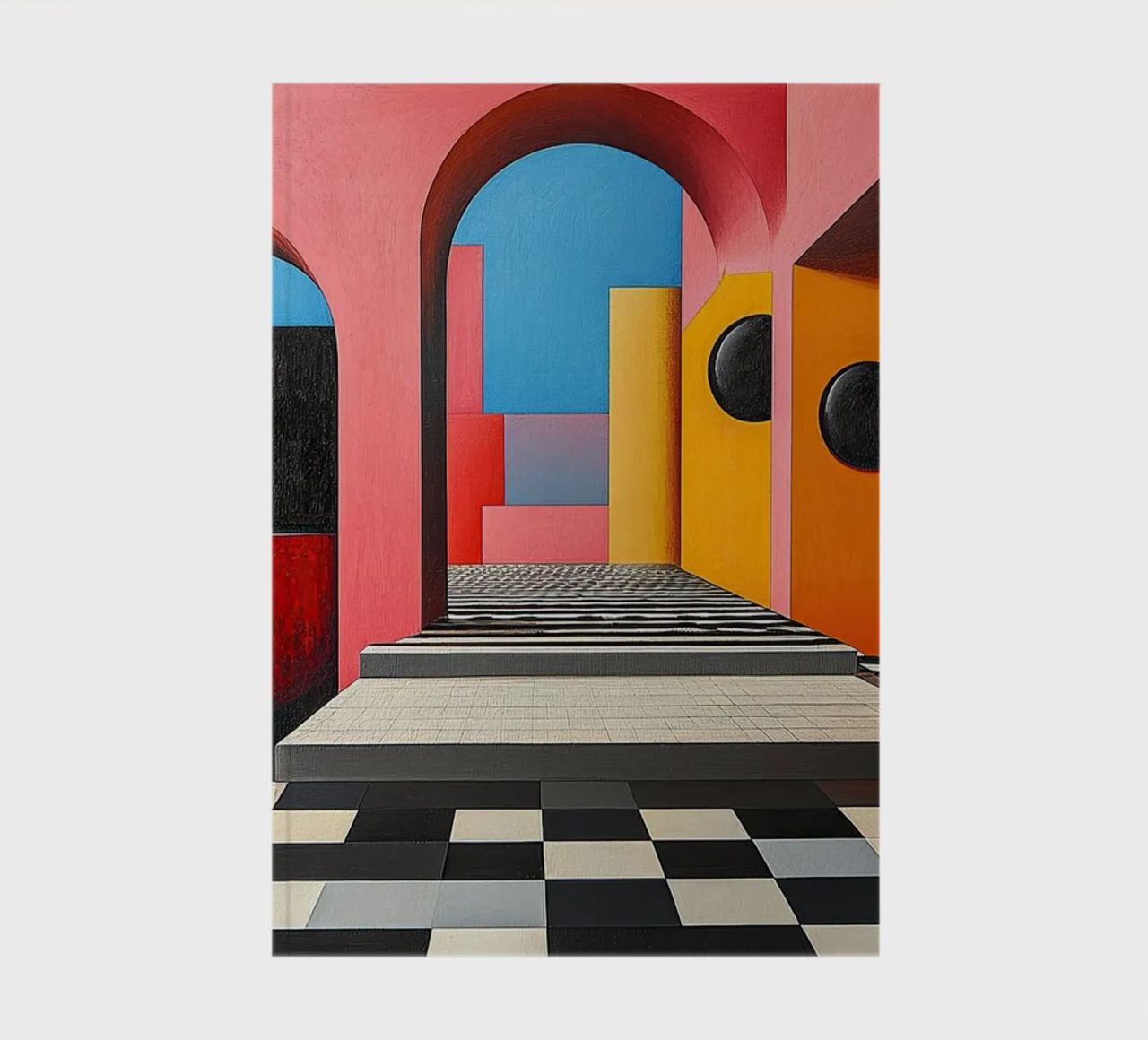 Surrealismo Architettura Design Geometria diario da Nikis Art Studio
