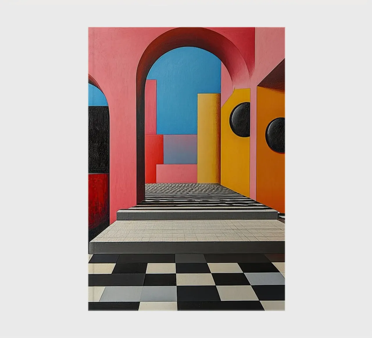Surrealismo Architettura Design Geometria diario da Nikis Art Studio