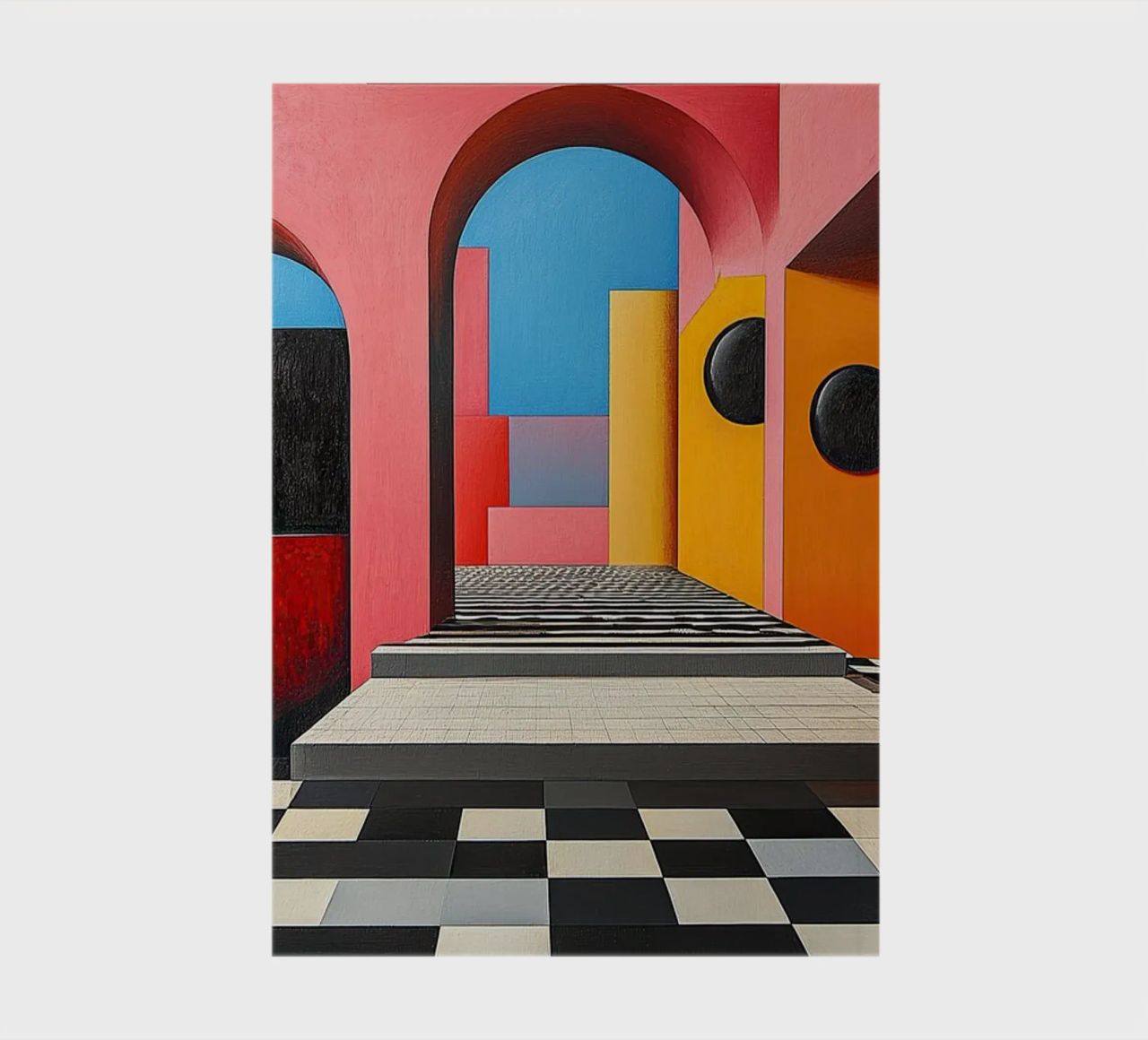 Surrealismo Architettura Design Geometria diario da Nikis Art Studio