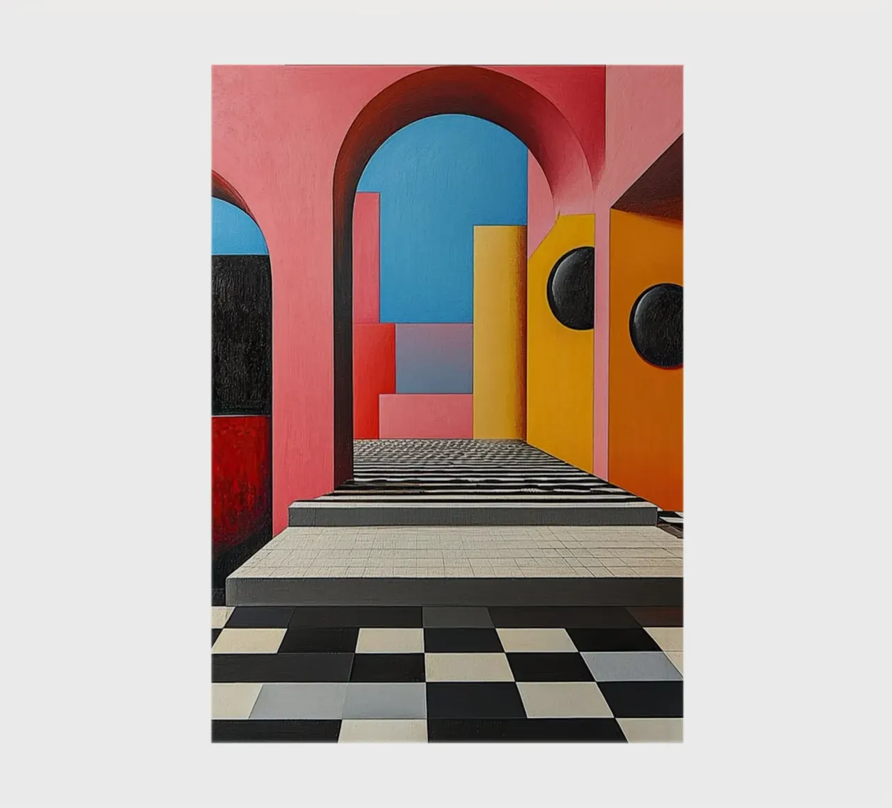 Surrealismo Architettura Design Geometria diario da Nikis Art Studio