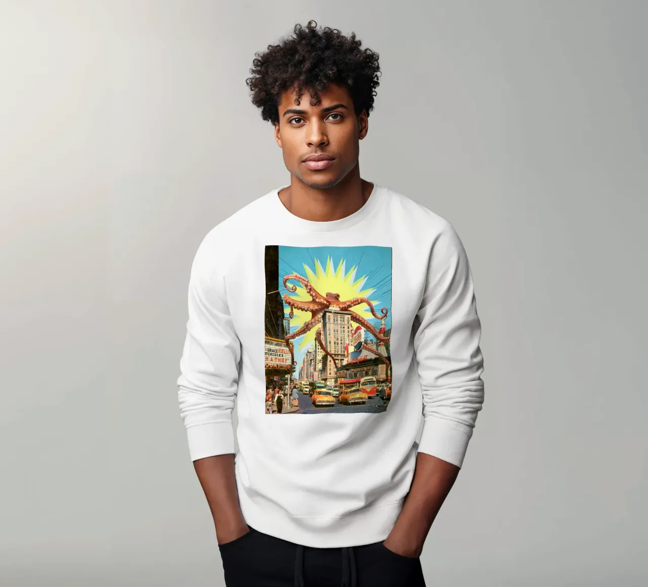 Attack of the Octopus (In NYC) felpa da MsGonzalez