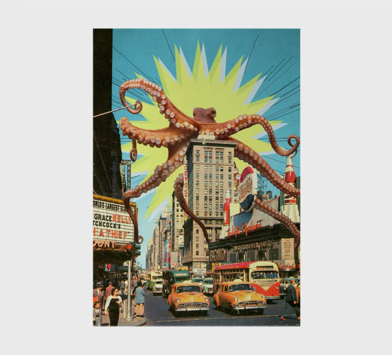 Attack of the Octopus (In NYC) notebook by MsGonzalez