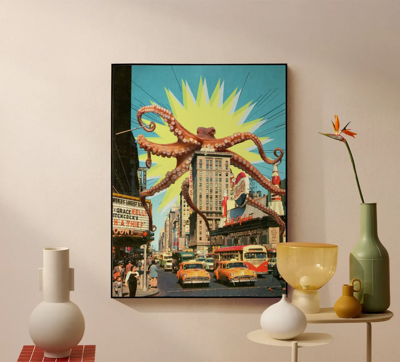 Attack of the Octopus (In NYC) plexiglass da MsGonzalez
