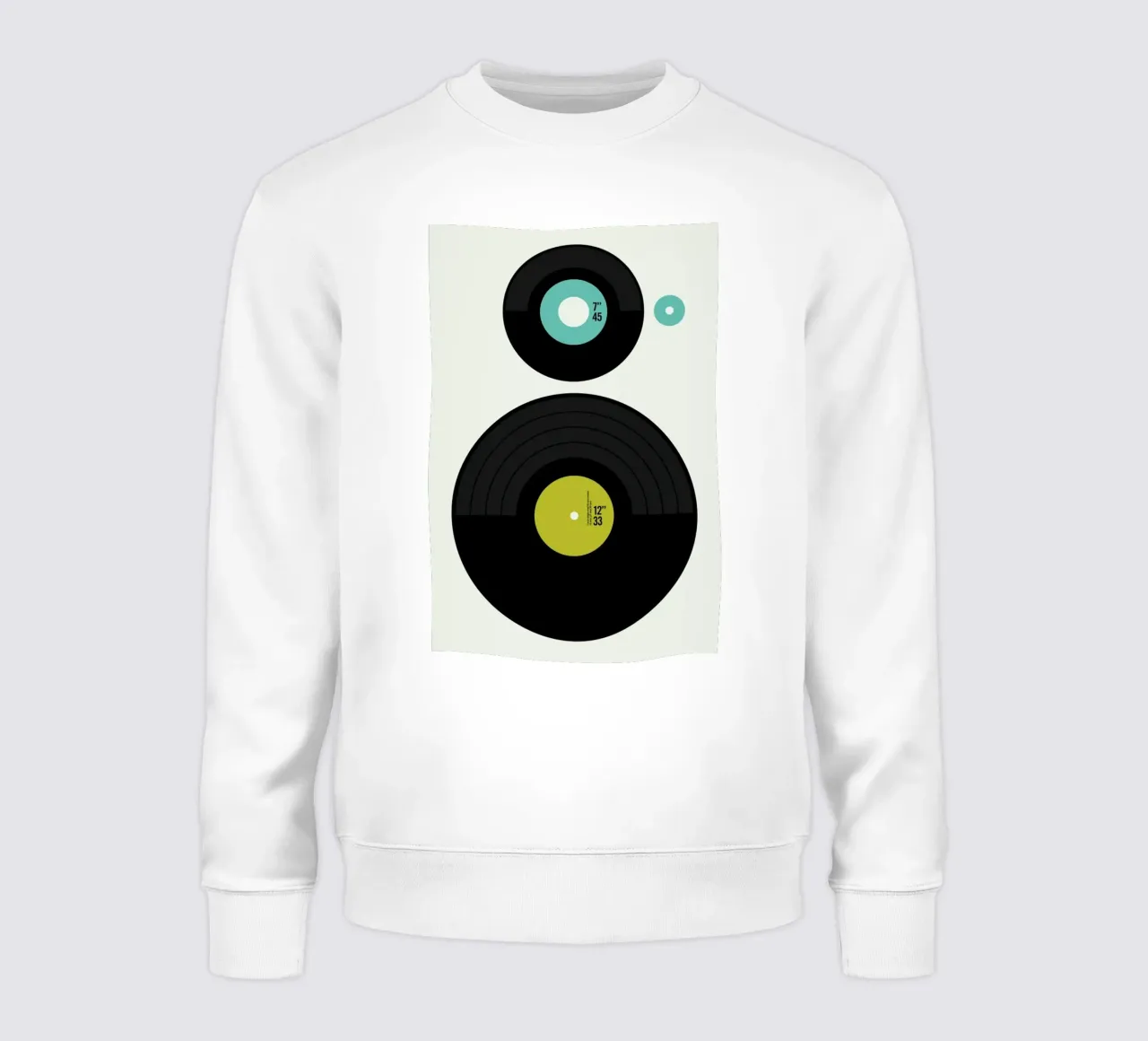 LP vs. EP sweatshirt van Bo Lundberg