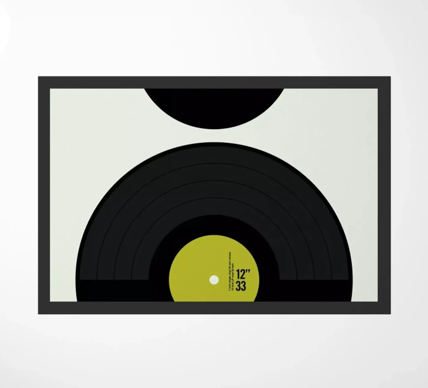 LP vs. EP deurmat van Bo Lundberg