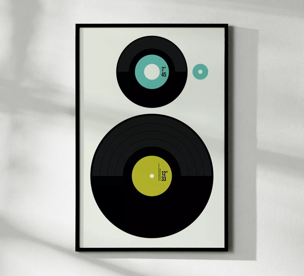 LP vs. EP poster by Bo Lundberg