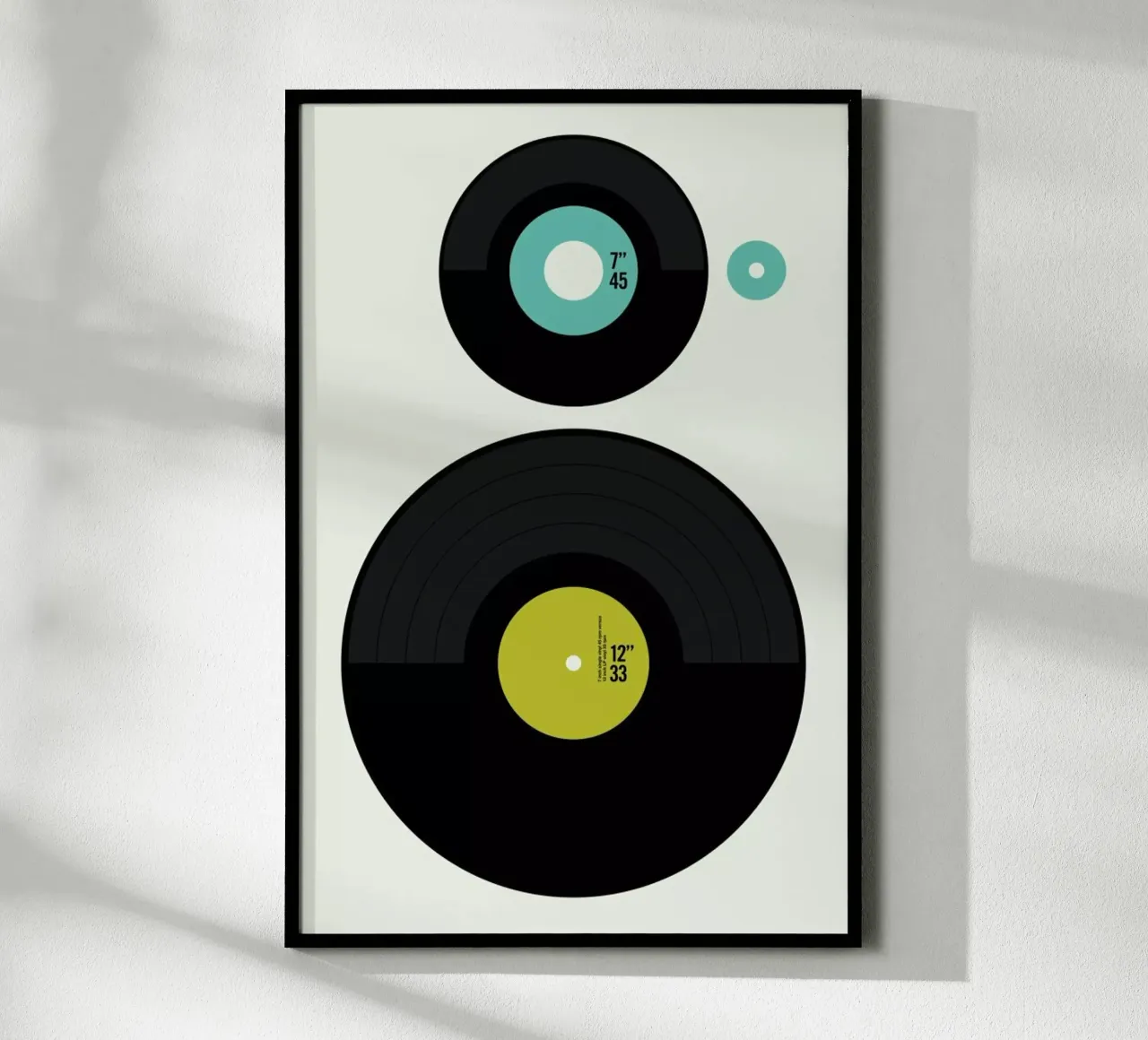 LP vs. EP poster da Bo Lundberg