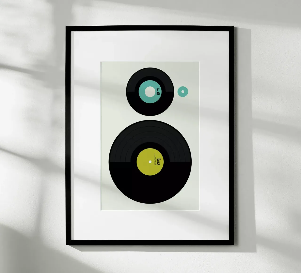 LP vs. EP poster da Bo Lundberg