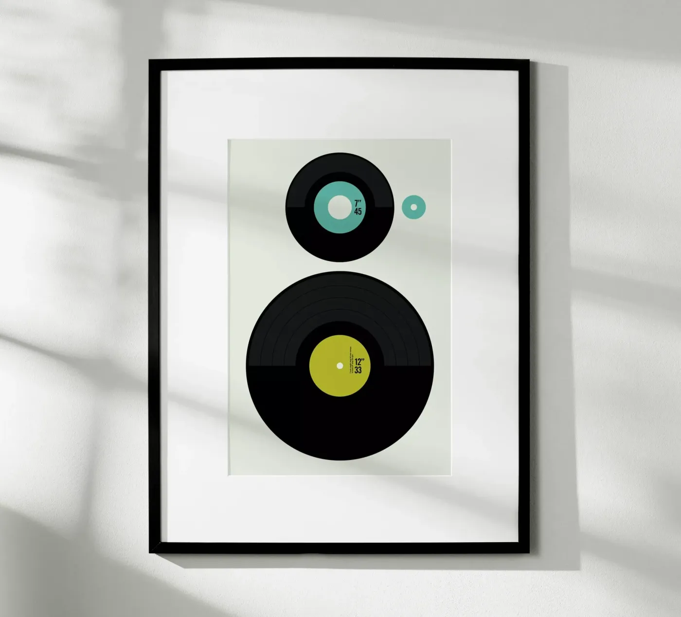 LP vs. EP poster by Bo Lundberg