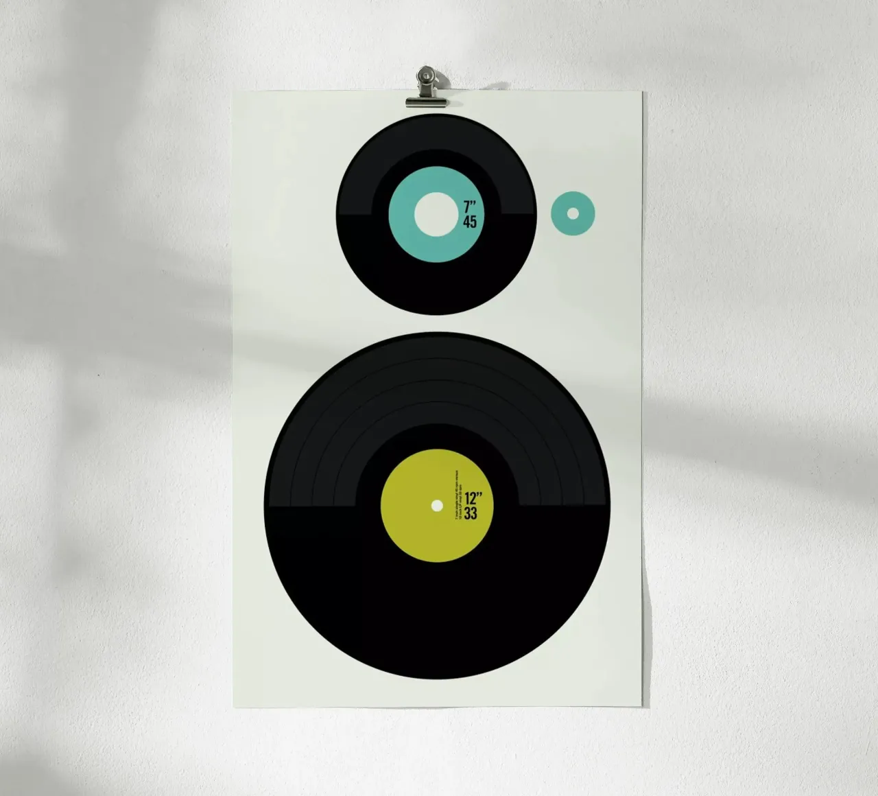 LP vs. EP poster da Bo Lundberg