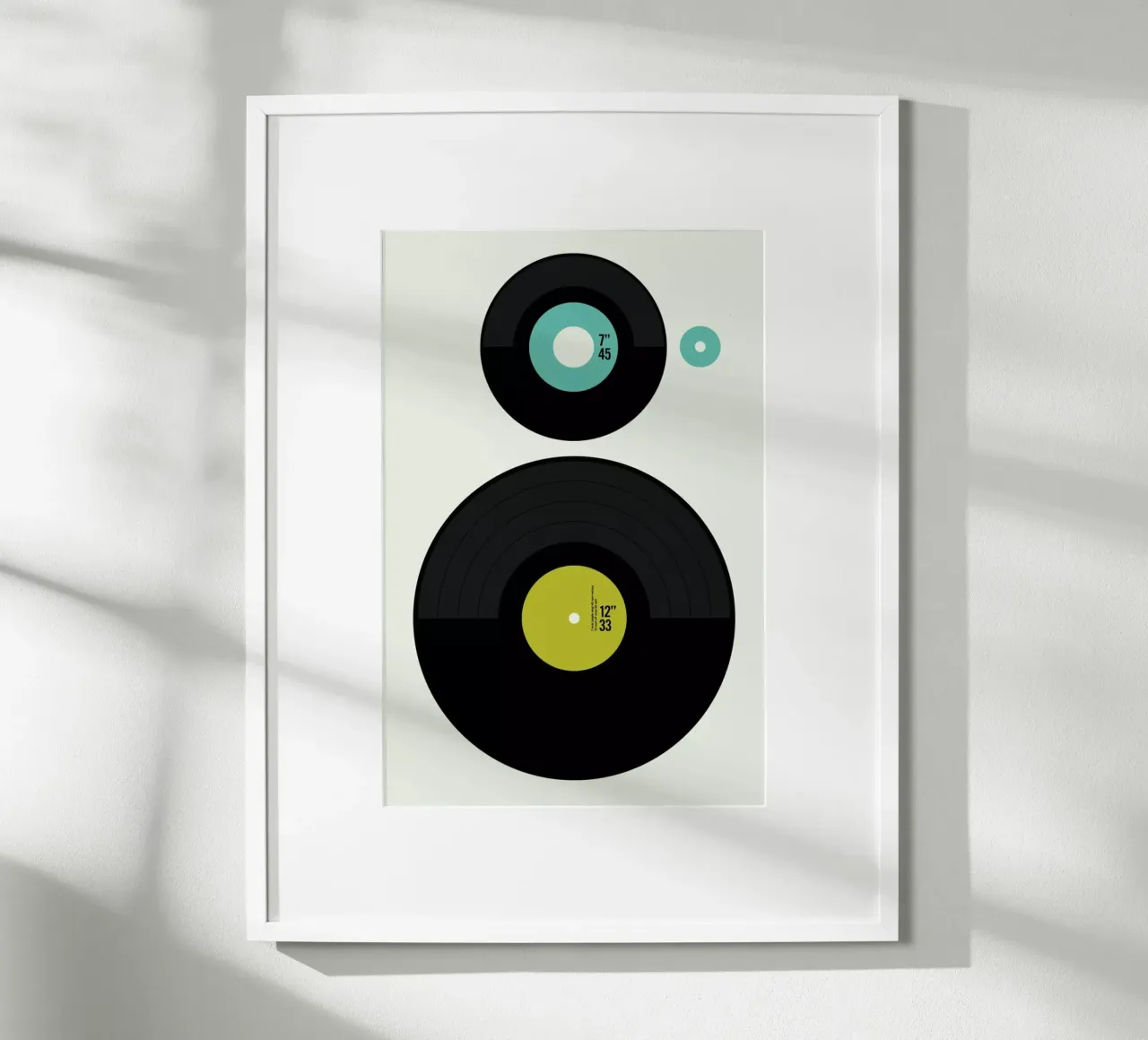 LP vs. EP poster da Bo Lundberg