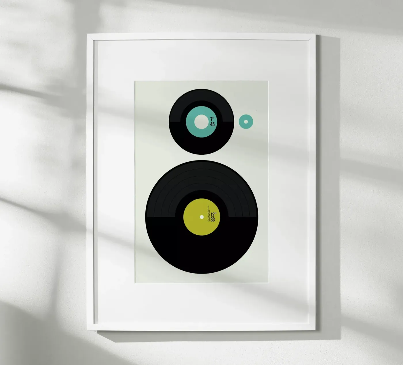 LP vs. EP poster by Bo Lundberg