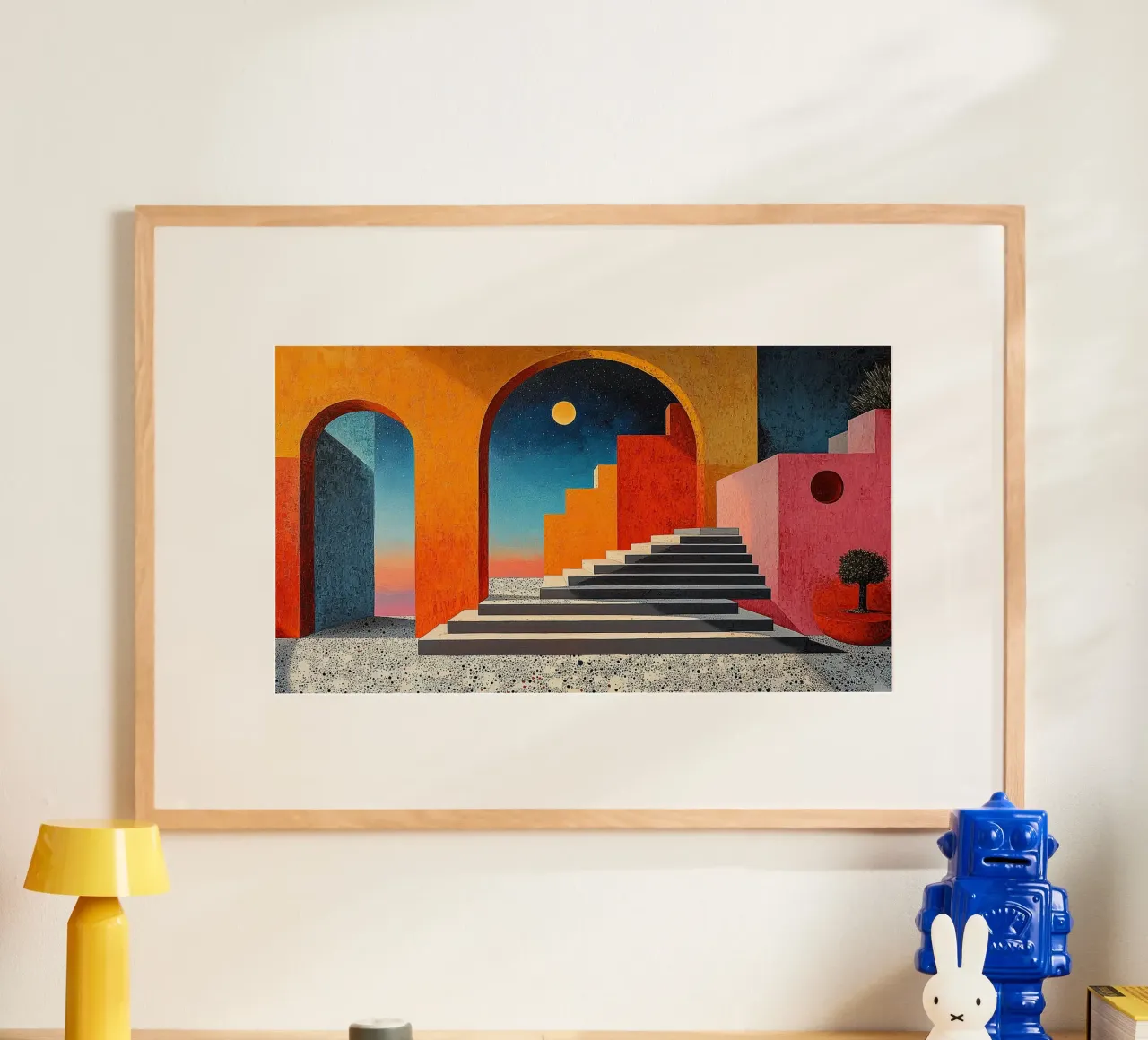 Surrealism Architecture Design Geometry hahnemühle by Nikis Art Studio