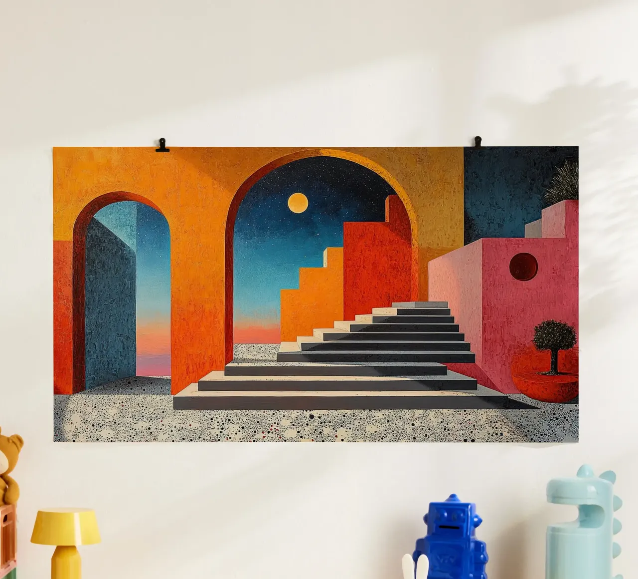 Surrealism Architecture Design Geometry hahnemühle by Nikis Art Studio