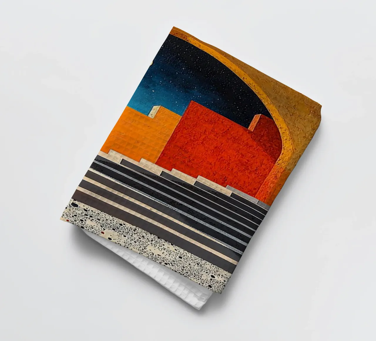 Surréalisme Architecture Design Géométrie torchon de Nikis Art Studio