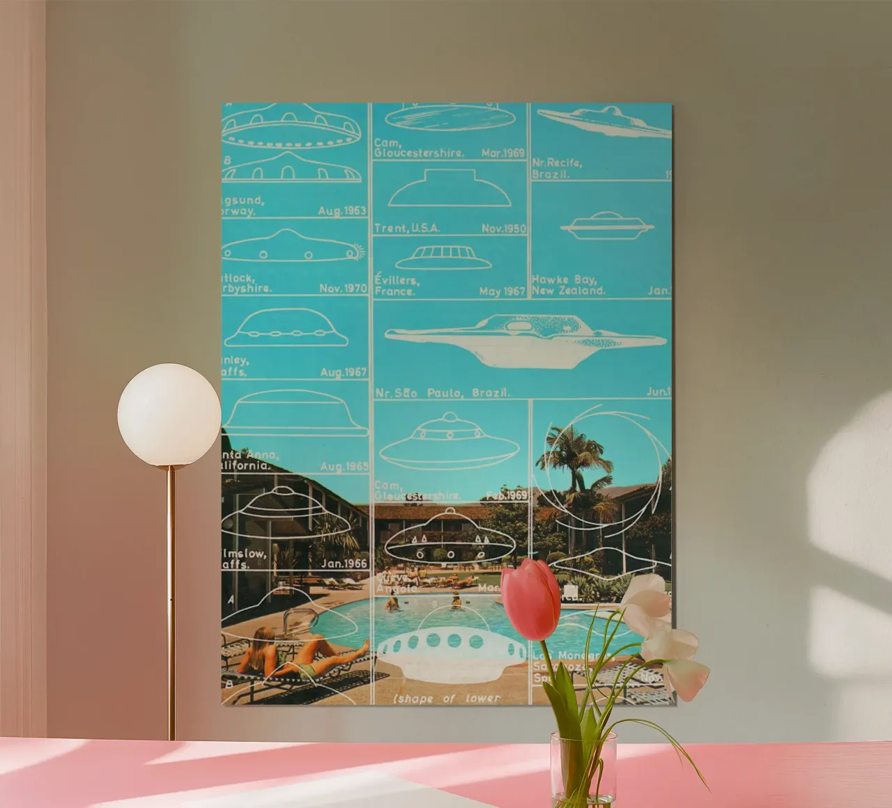 UFOs sightings poster by MsGonzalez