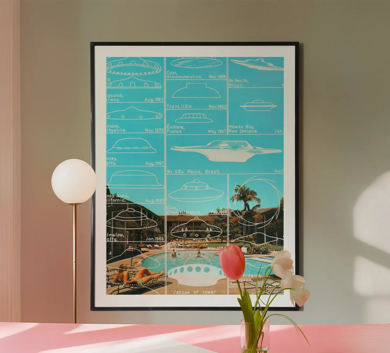 UFOs sightings poster by MsGonzalez
