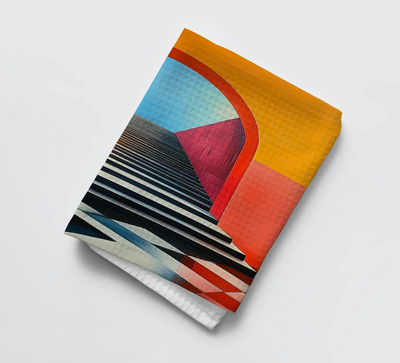 Surréalisme Architecture Design Géométrie torchon de Nikis Art Studio