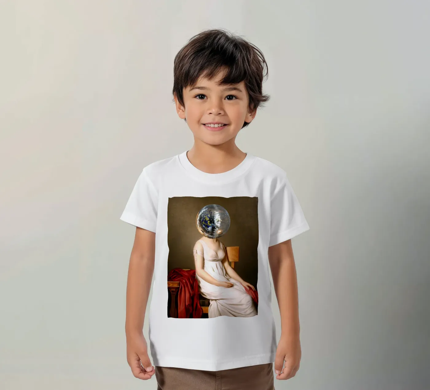 Discohead t-shirt bambini da MsGonzalez