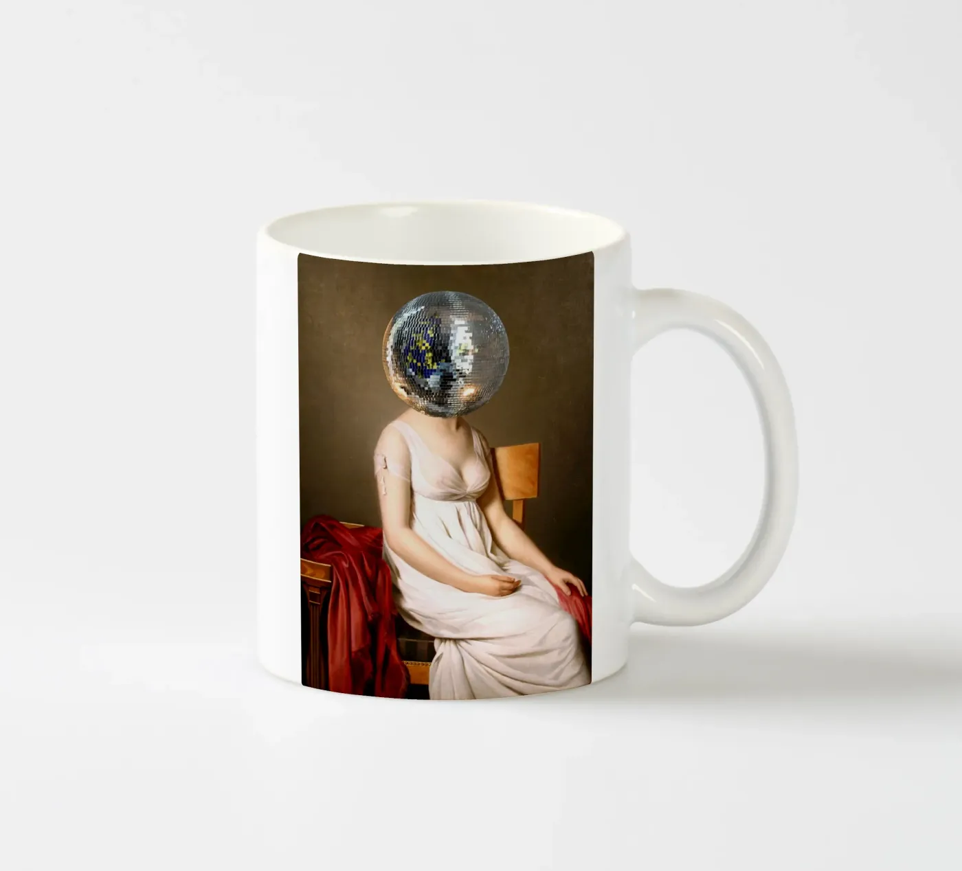Discohead ceramic mug by MsGonzalez