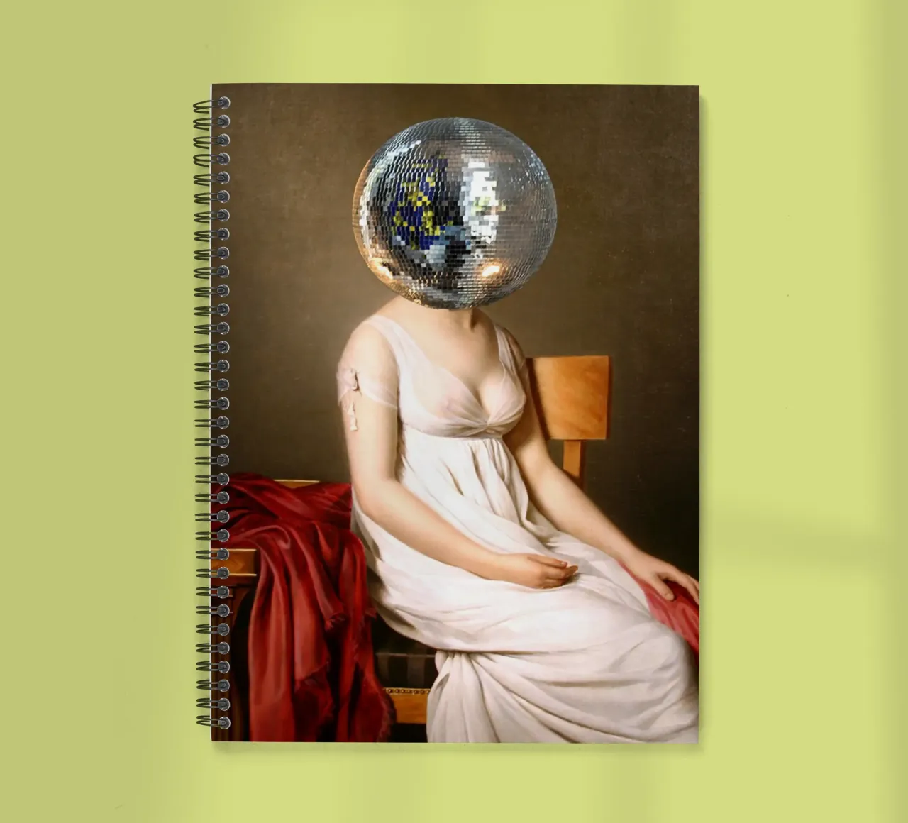 Discohead spiral notebook by MsGonzalez