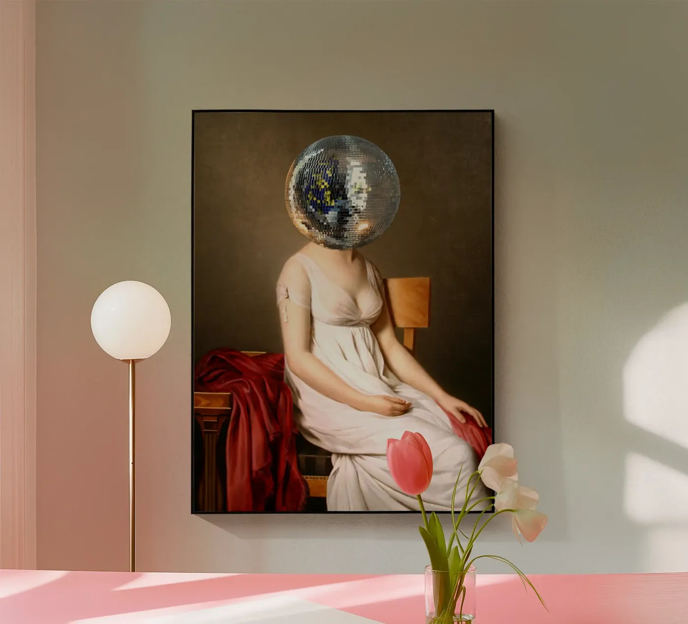 Discohead plexiglas de MsGonzalez