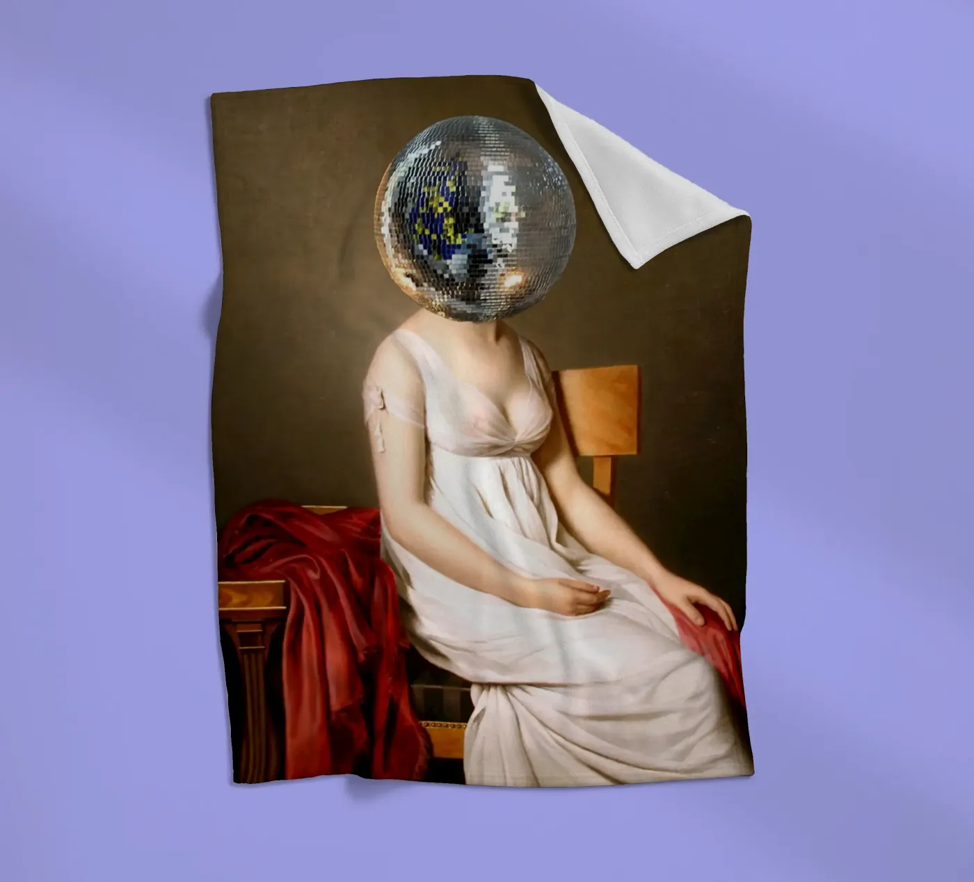 Discohead Fleecedecke von MsGonzalez