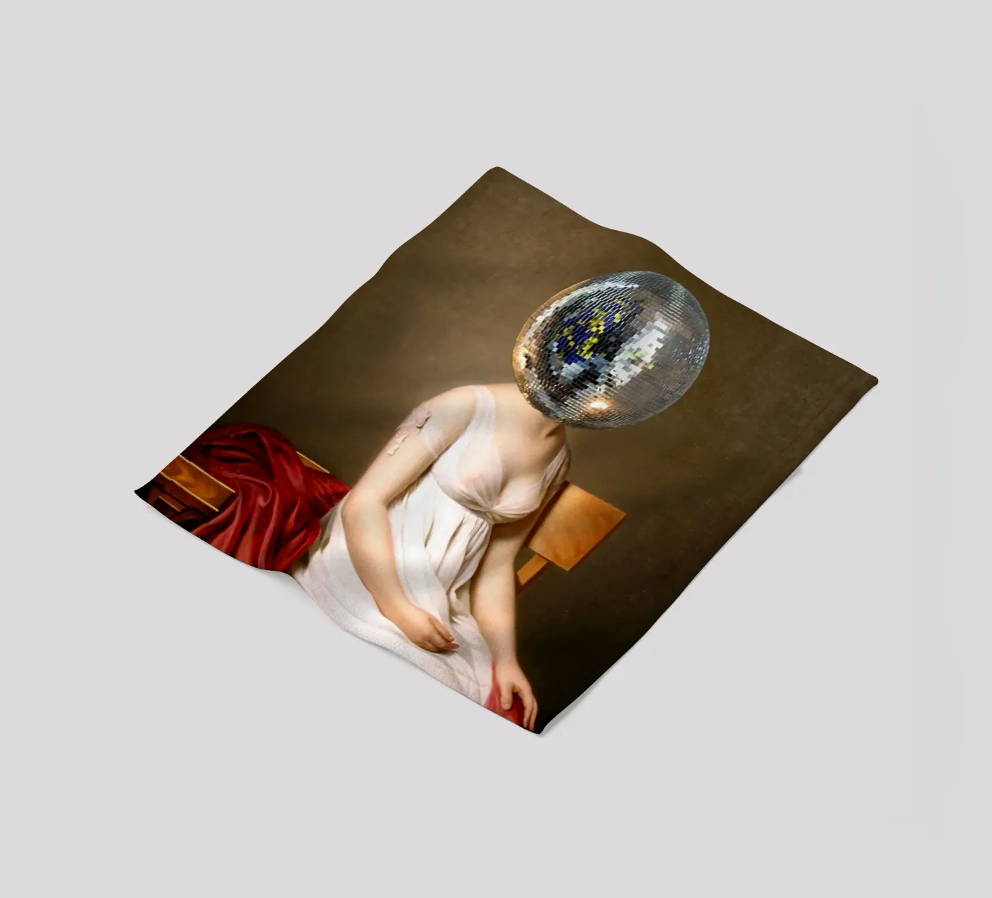 Discohead Fleecedecke von MsGonzalez