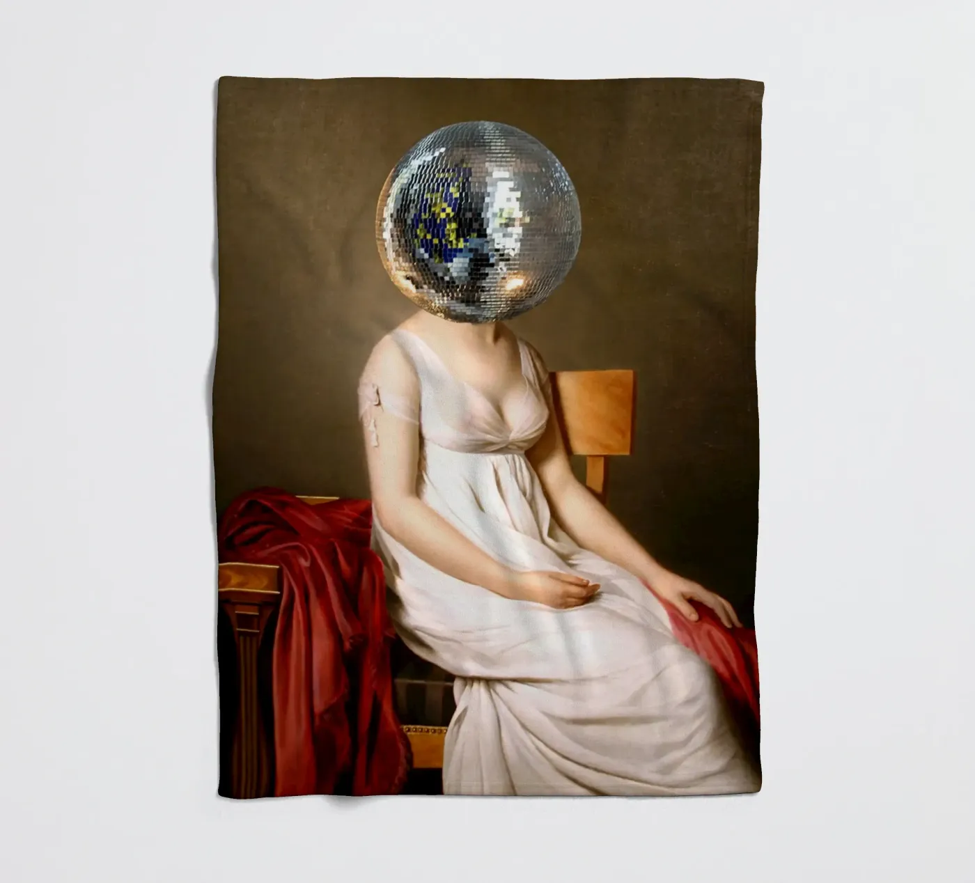 Discohead Fleecedecke von MsGonzalez