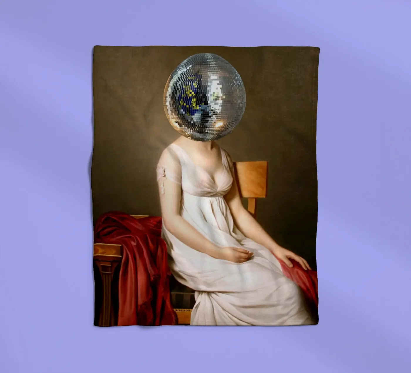 Discohead Fleecedecke von MsGonzalez
