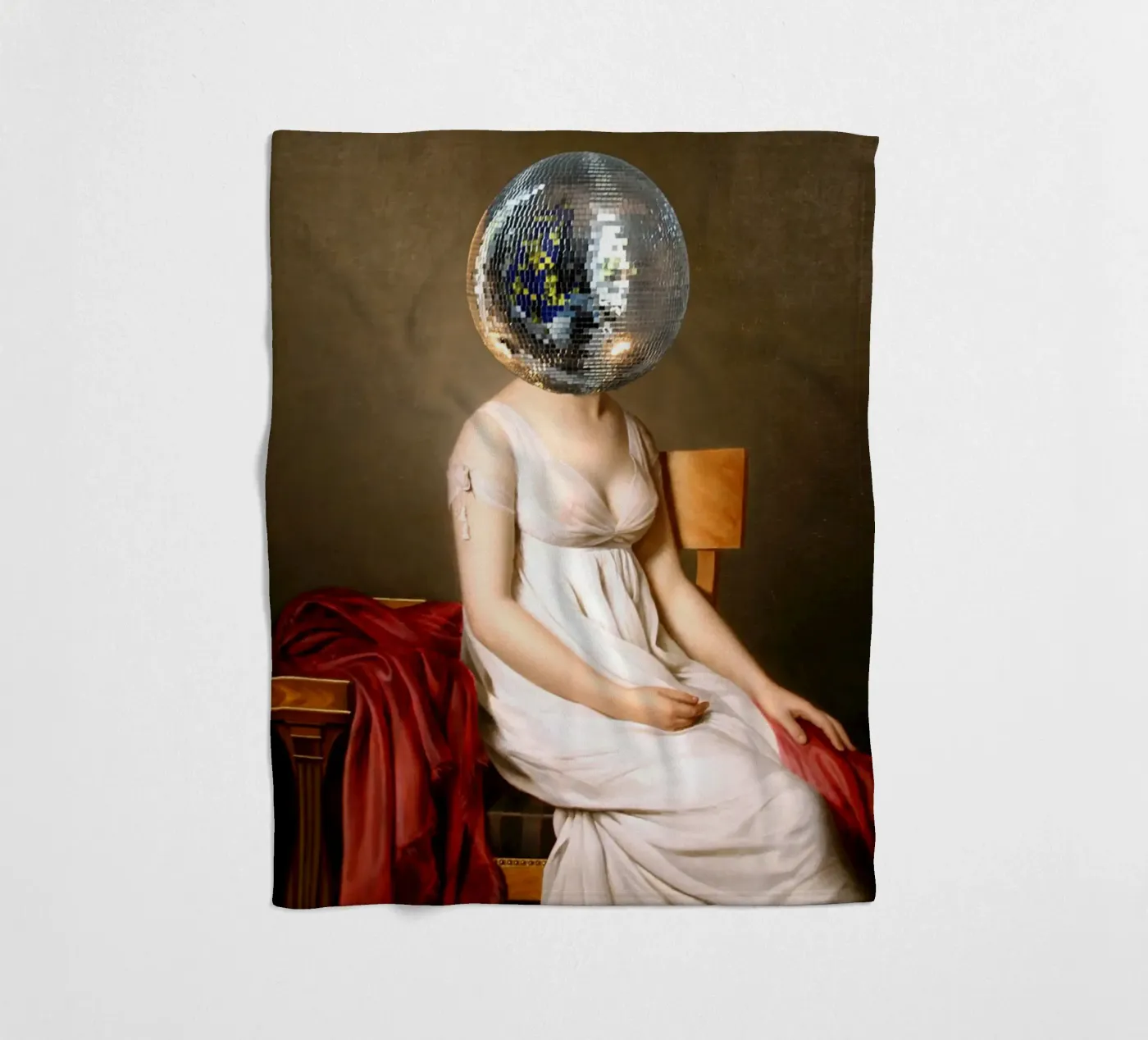 Discohead Fleecedecke von MsGonzalez