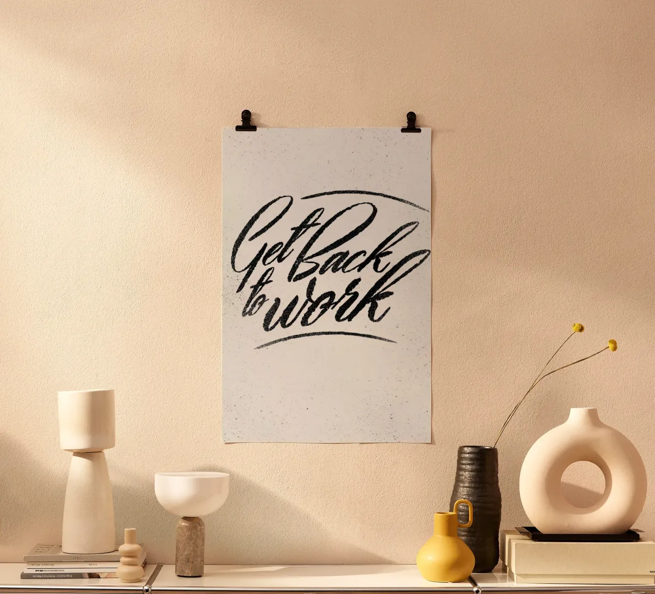 Back to Work poster da Summerchamps