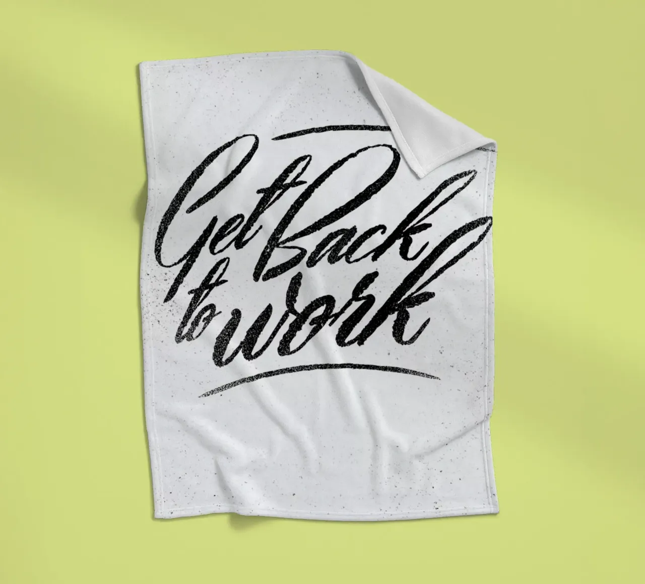 Back to Work coperta in pile da Summerchamps