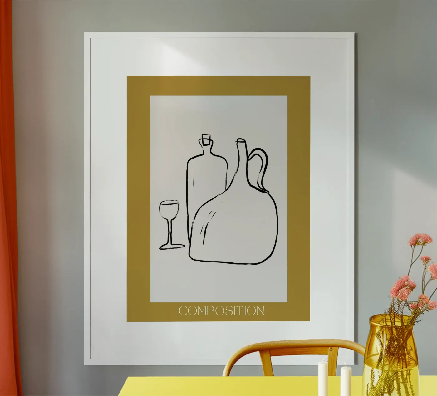 Composition No 01 poster by treechild