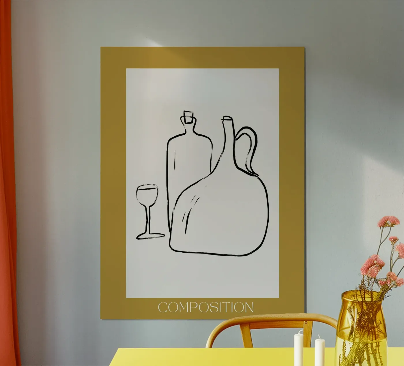 Composition No 01 poster by treechild