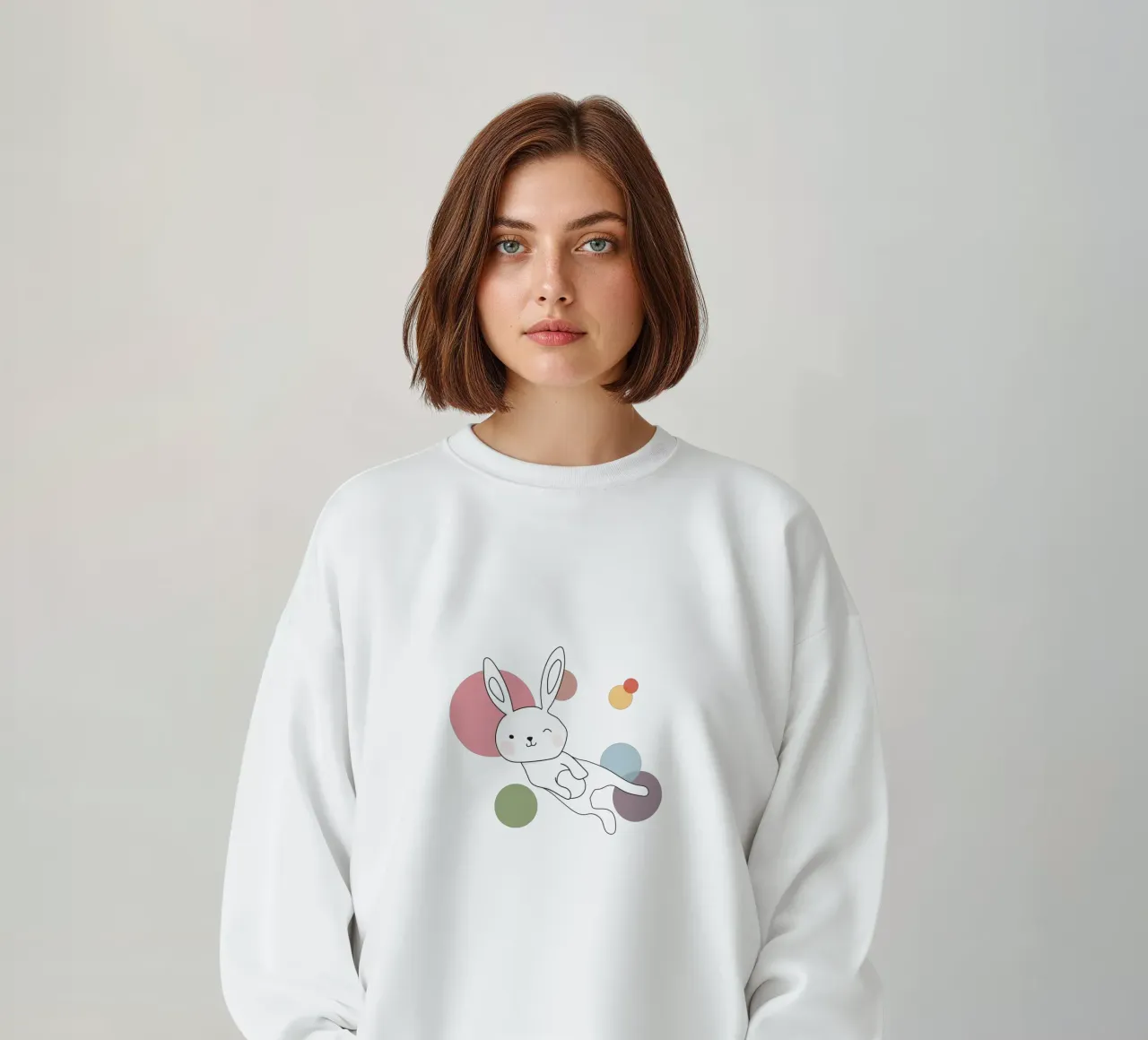 Space Rabbits Selena sweatshirt van Christina Heitmann