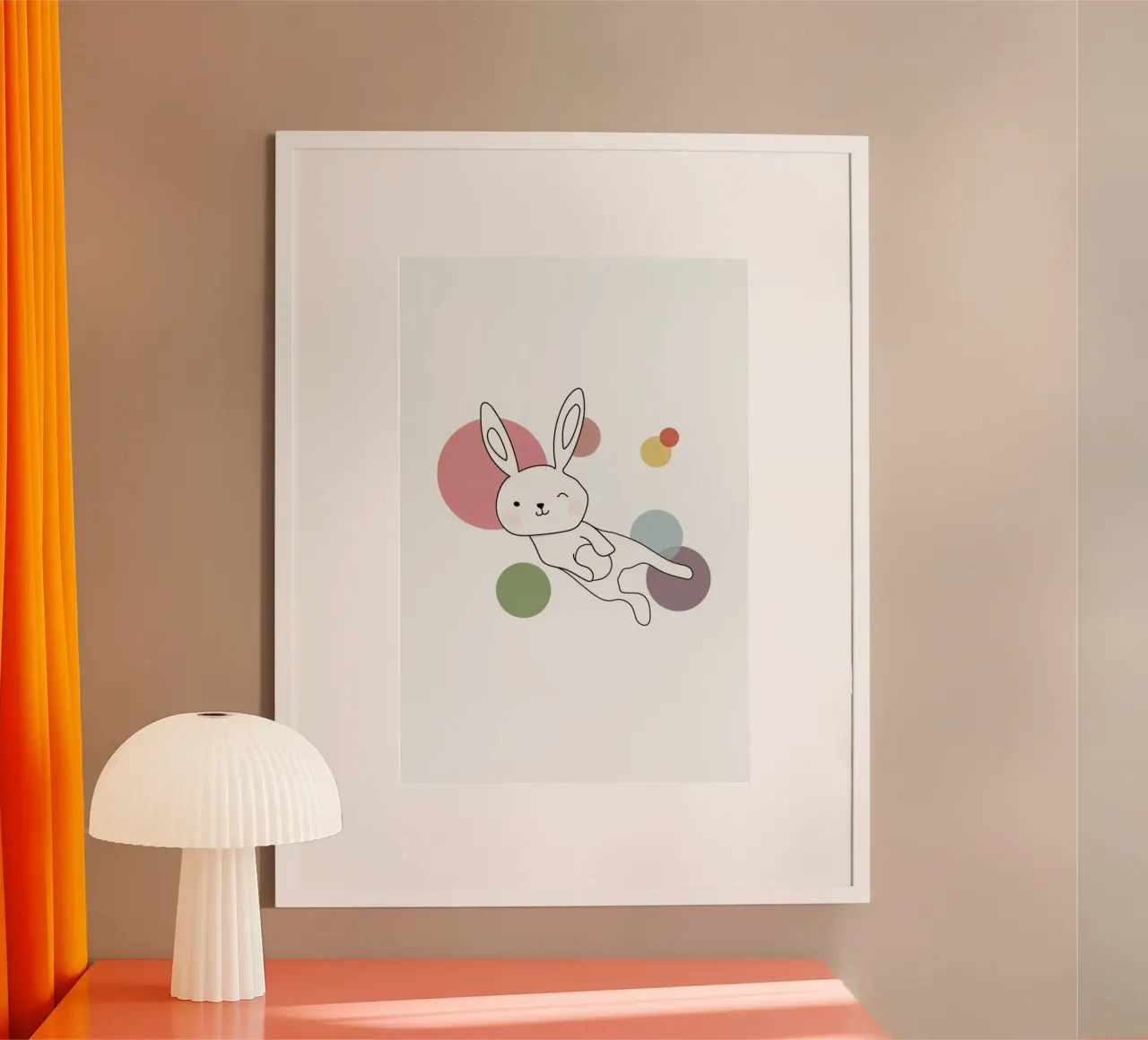 Space Rabbits Selena poster da Christina Heitmann