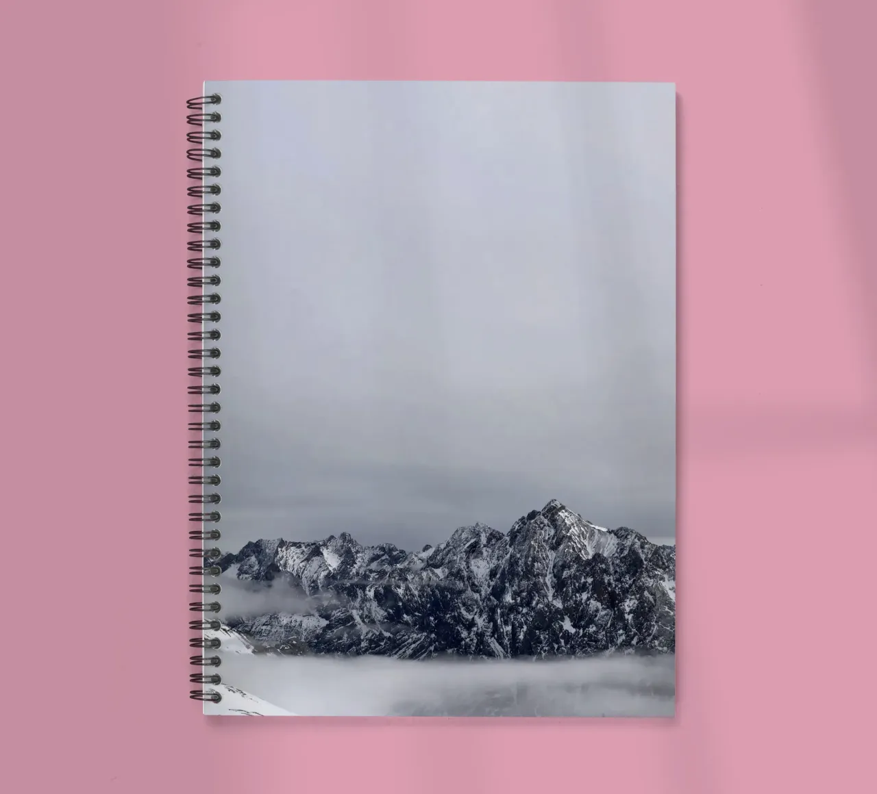 Mountain notitieboek met spiraal van SteffisNatursicht